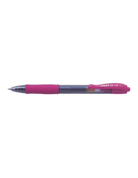 G-2 Bolígrafo de gel de punta retráctil Rosa 12 pieza(s) BL-G2-7-P