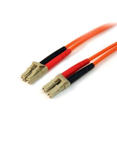 Cable Patch de Fibra Duplex Multimodo 50/125 10m LC - LC