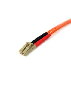 Cable Patch de Fibra Duplex Multimodo 50/125 10m LC - LC 2