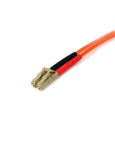 Cable Patch de Fibra Duplex Multimodo 50/125 10m LC - LC