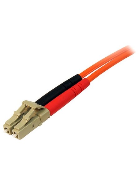 Cable Patch de Fibra Duplex Multimodo 50/125 2m LC - LC