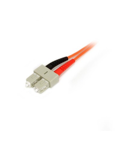 Cable Patch de Fibra Duplex Multimodo 50/125 1m LC - SC