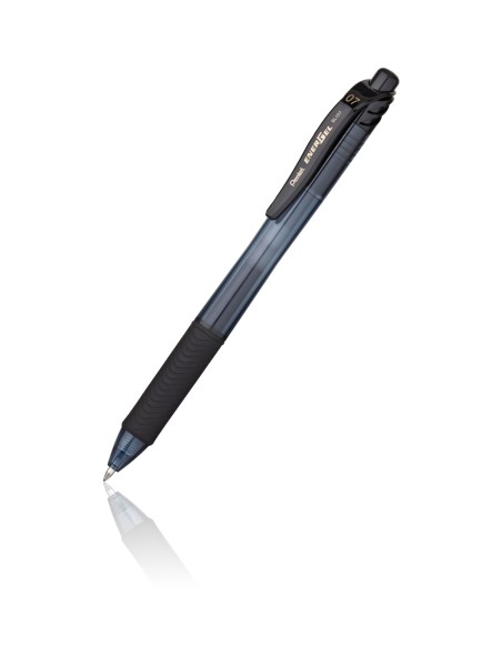 Energel X Bolígrafo de gel de punta retráctil Negro 12 pieza(s)