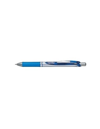 Energel XM Klick Bolígrafo retráctil con clip Azul 12 pieza(s)