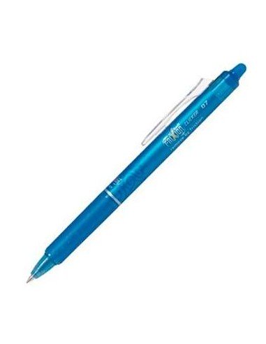BOLIGRAFO RETR. PILOT FRIXION CLICKER 0.7MM AZ CL Pack de 12 unidades BLRT-FR7-LB