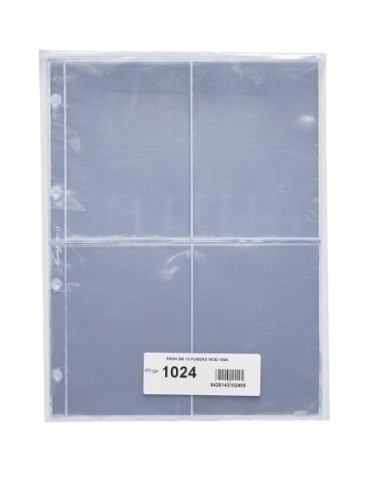 FUNDA para COLECCION PARDO  4 DPTOS.VERT - Pack de 10 unidades