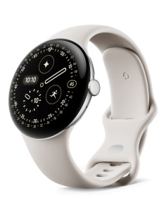 Pixel Watch 4 AMOLED 45 mm Digital Pantalla táctil Plata Wifi GPS (satélite)