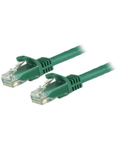 Cable de 7m Verde de Red Gigabit Cat6 Ethernet RJ45 sin Enganche - Snagless
