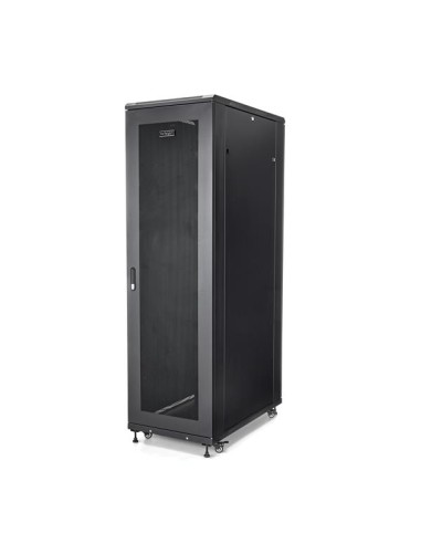 Armario Rack para Servidores 42U 19" 4 Columnas - Rack de Servidores con Ruedas para Equipo de Red - Armario Rack Industrial de 