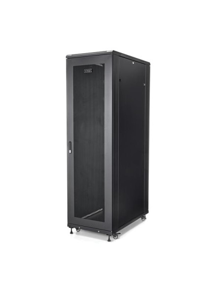 Armario Rack para Servidores 42U 19" 4 Columnas - Rack de Servidores con Ruedas para Equipo de Red - Armario Rack Industrial de 