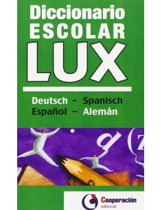 Diccionario escolar luX