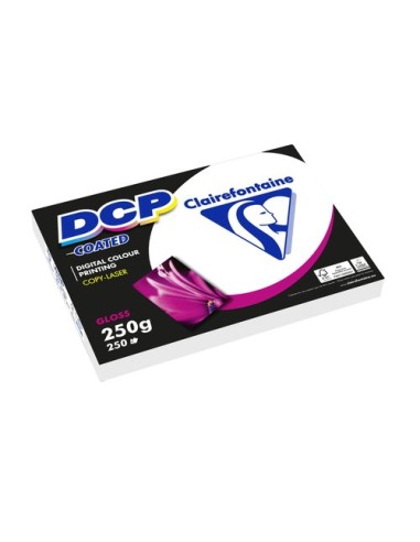 PAPEL A4 CLAIREF. DCP COUCHE 250g 250h - Pack de 3 unidades