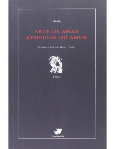 Arte de amar remedios do amor