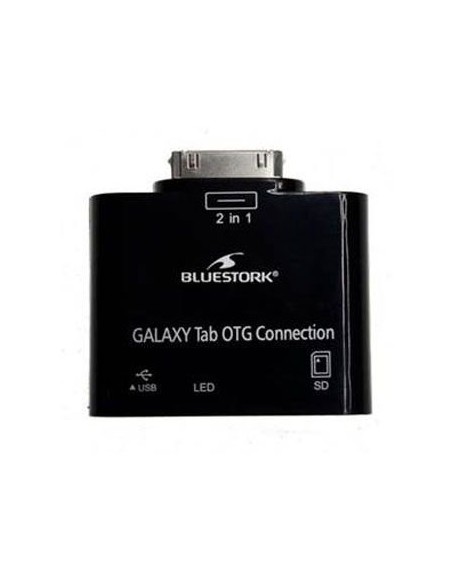 BS-GAL-RDR/SD cable gender changer Samsung 30-pin USB 2.0/SD Card Negro