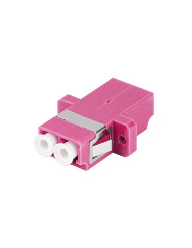FA-LCUP-MD41-0001-VT adaptador de fibra óptica LC 1 pieza(s) Púrpura, Blanco
