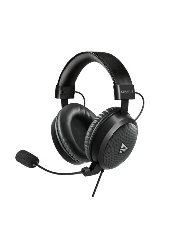 Stratus Auriculares Alámbrico gancho de oreja Juego Negro