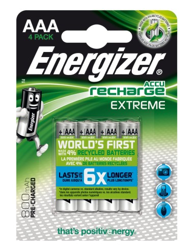 Accu Recharge Extreme 800 AAA BP4 Batería recargable Níquel-metal hidruro (NiMH)