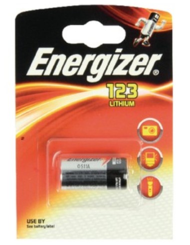 CR123 Lithium Batería de un solo uso Litio