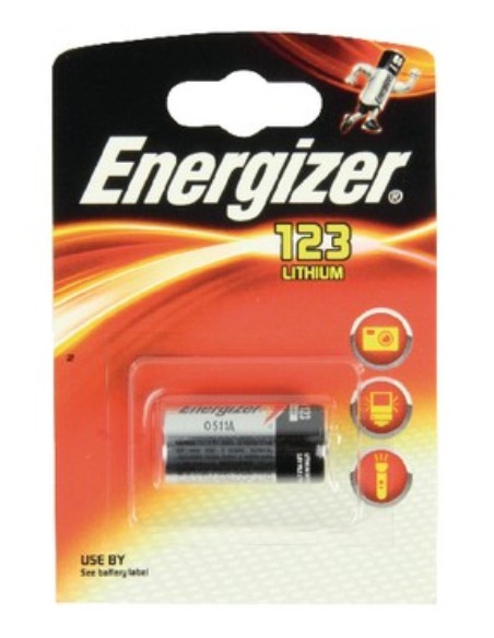 CR123 Lithium Batería de un solo uso Litio