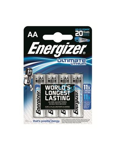 7638900262643 pila doméstica Batería de un solo uso AA Litio