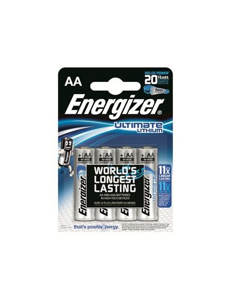 7638900262643 pila doméstica Batería de un solo uso AA Litio