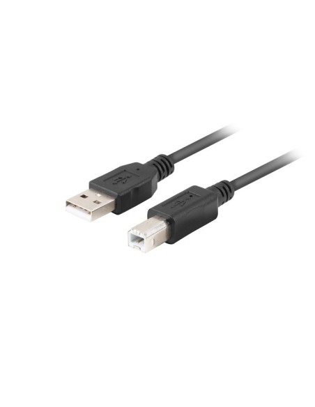 CA-USBA-15CU-0010-BK cable USB USB 2.0 1 m USB B Negro