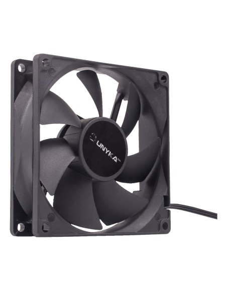 90 mm Carcasa del ordenador Ventilador 9 cm Negro