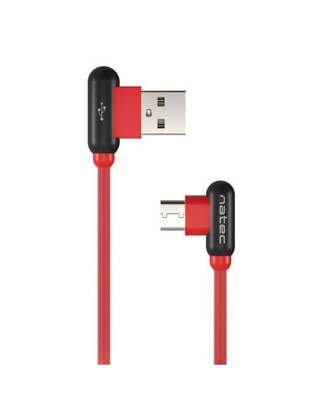 NKA-1201 cable USB USB 2.0 1 m USB A USB C Negro, Rojo