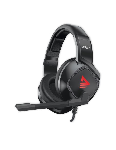 Strike Auriculares Alámbrico Diadema Música/uso diario Negro, Rojo