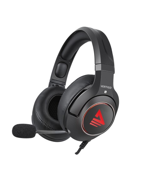 SAVGH-VERTIGO auricular y casco Auriculares Alámbrico Juego Negro