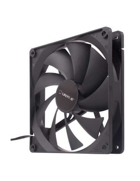 140 mm Carcasa del ordenador Ventilador 14 cm Negro