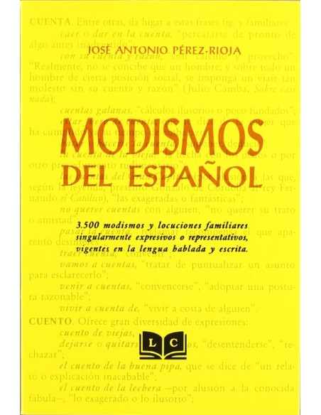 Modismos del espanol