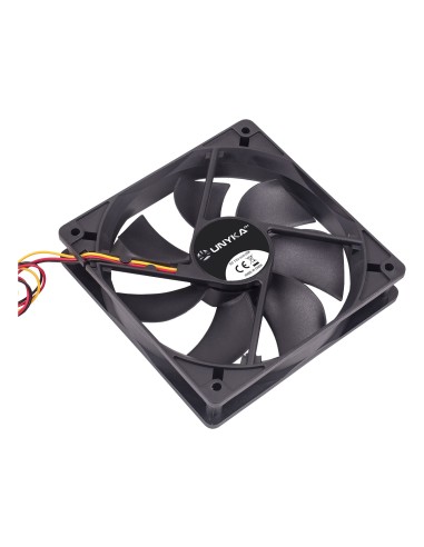 51800 computer cooling system Carcasa del ordenador Ventilador 12 cm Negro