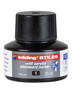 BTK-25 recambio para marcador Negro 25 ml 1 pieza(s)