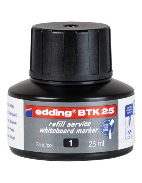 BTK-25 recambio para marcador Negro 25 ml 1 pieza(s)