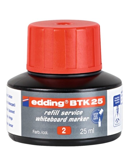 BTK-25 recambio para marcador Rojo 1 pieza(s)