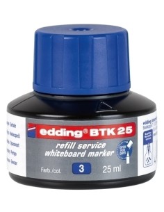 TINTA ROTUL.EDDING PIZ.25 ml BTK25 AZUL