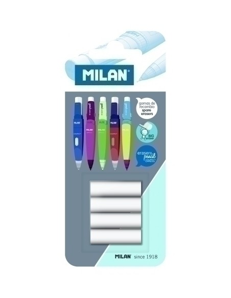 RECAMBIO PORTAMINAS GOMA BORR.CAPSULE(4)