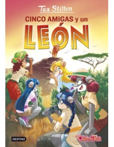 Cinco amigas y un leon