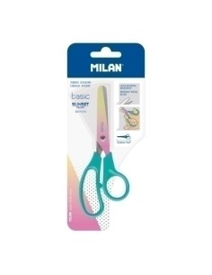 TIJERAS ESCOL.MILAN 13cm BASIC SUNSET.TQ - Pack de 6 unidades