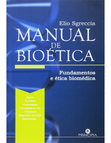 Manual de Bioetica