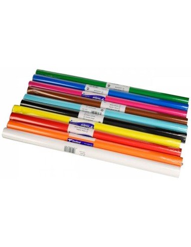 ROLLO PAPEL KRAFT SADIPAL 1X5M NARANJA INT.