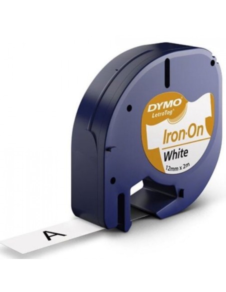 CINTA DYMO LETRATAG PARA ROPA 12MMX2M
