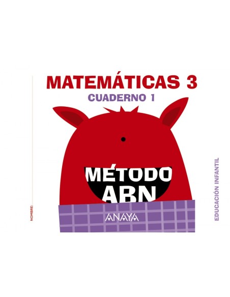 nivel III cuaderno matematicas 1 abn infantil 5 anos