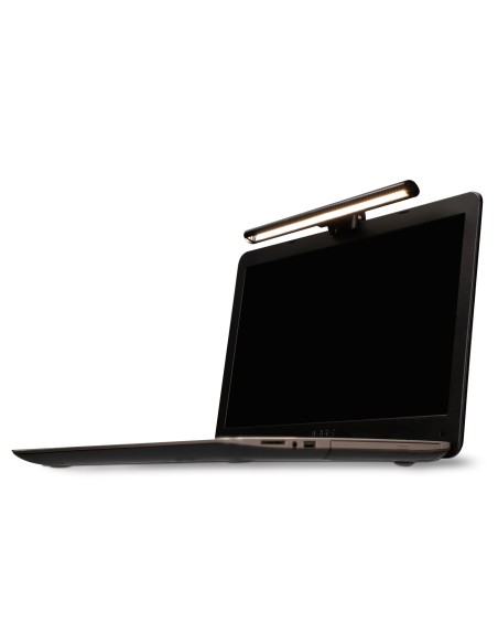 Lámpara de lectura Stick lamp para pantallas, USB, Sin reflejos, Luz cálida, Luz fría