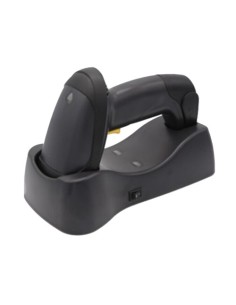 BY801 lector de código de barras Lector de códigos de barras portátil 1D Laser Negro