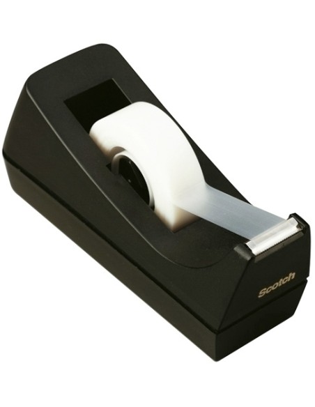 PORTARROLLOS SCOTCH® NEGRO 33 METROS