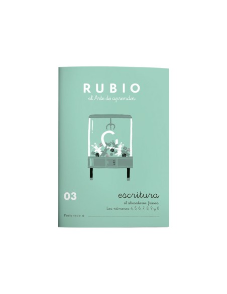 CUADERNO RUBIO A5 ESCRITURA   03 - Pack de 10 unidades
