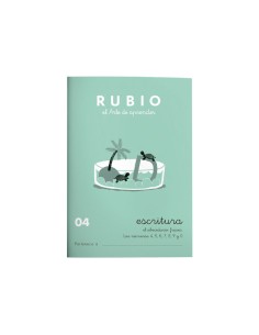 CUADERNO RUBIO A5 ESCRITURA   04 - Pack de 10 unidades
