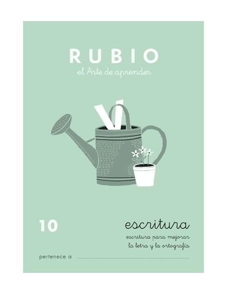 CUADERNOS RUBIO ESCRITURA 10 - Pack de 10 Unidades - C10